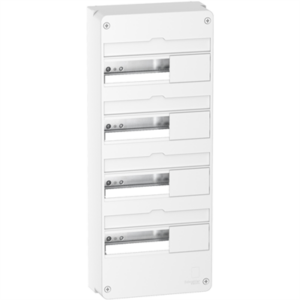 SCHNEIDER RESI9 - Tableau 4 rangée 52 modules - R9H13404