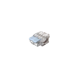 EUR'OHM - Borne à levier 2 trous 0.2 a 6mm x50 - 70082