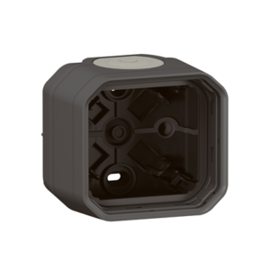 LEGRAND PLEXO - Boîtier 1 poste Anthracite saillie composable - 069601L