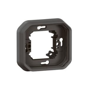 LEGRAND plexo - Support 1 poste anthracite encastré composable  - 069606L