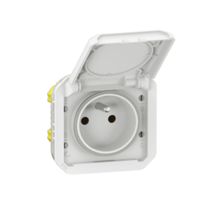 LEGRAND PLEXO - Prise 2P+T 16A IP55 250V Blanc - 069621L