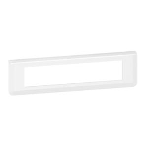 MOSAIC - Plaque de finition blanc 10 modules horizontal - 078810L