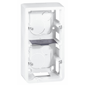 LEGRAND Mosaic - Cadre sailllie vertical profondeur 40mm 2x2 modules - 080282