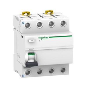 SCHNEIDER ACTI9 - Interrupteur différentiel 4P 63A AC 30Ma à vis - A9R11463