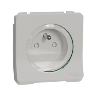 SCHNEIDER MUREVA STYL - Prise de courant 2p+t composable blanc ip55 - MUR39133