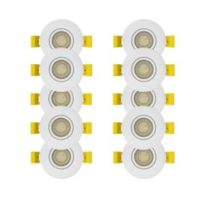 SOLUM - Spot Stella SD orientable 4.5W 520Lm CCT 60° IP65 dimm blanc - S0350590D