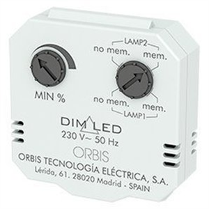 ORBIS  VARIATEUR Dim Led 230V Ac / 50Hz    ref 200009
