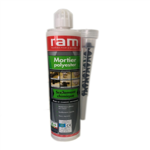 SCELLEMENT CHIMIQUE RAM POLYESTER 300ML+CANULE - 63530